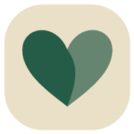 Benefactor heart and leaf mark